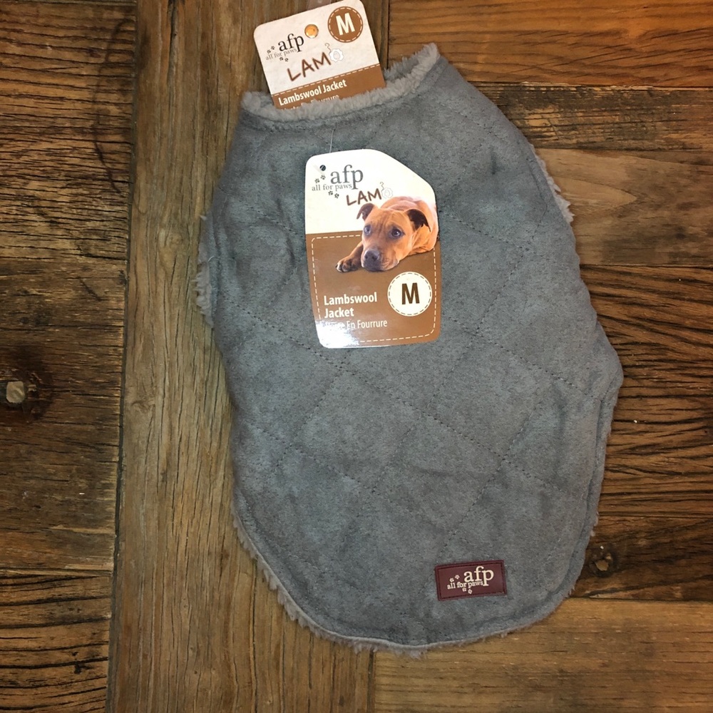 🍁 SALE ALF ALL FOR PAWS Lambswool Dog Coat